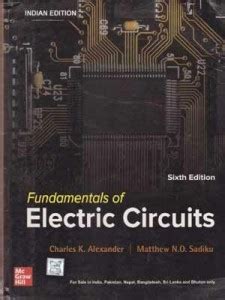 Fundamentals Of Electric Circuits [ 6 Th Edition] By Charles K ...