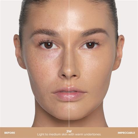 Impeccable Blurring Second Skin Matte Foundation • 3W