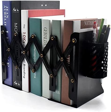 Volo Multipurpose Expandable Bookcase Desktop Bookend/Book Stand/Book ...