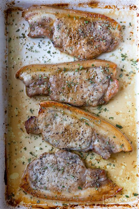Moist Oven Baked Pork Chops 4 Ingredient Oven Baked Pork Chops
