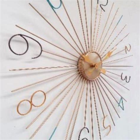 Metallic pipe numeric wall clock (Starting Dia 24 Inches) - Punam ...