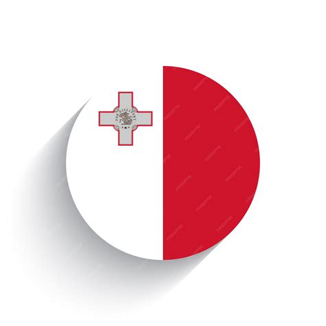 Premium Vector | National flag of malta icon vector illustration ...