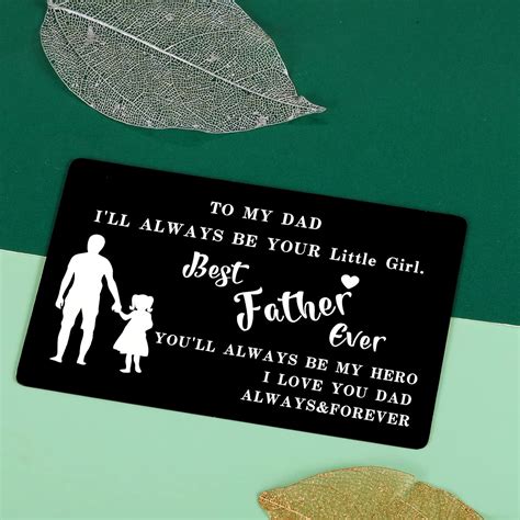 Buy Gifts for Fathers Day from Daughter Wife, Dad Birthday Wallet ...