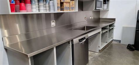 Industrial Stainless Countertops What Type Of Stainless Steel