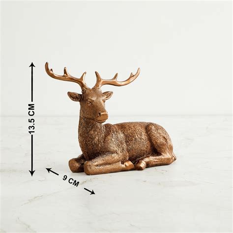 Buy Splendid Polyresin Deer Figurine from Home Centre at just INR 1399.0