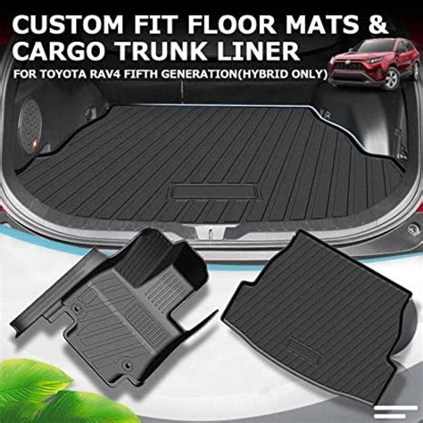 Toyota RAV4 Hybrid- 2019-2023 Floor Mats & Cargo Liner Set - Top Notch ...