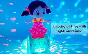 Cutiefly™ Musical Dancing Doll for Girls with 360 Degree Rotating, Bump ...