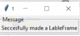 Image result for Python GUI Label Expand with Frame