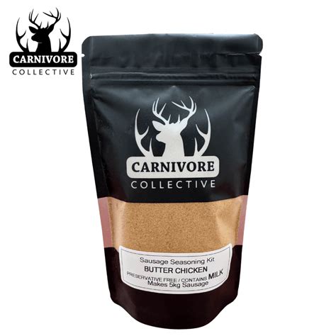 Carnivore Collective Sausage Seasoning Kit - Butter Chicken - My Slice ...