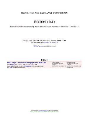 Fillable Online Periodic Distribution Reports by Asset-backed Issuers ...