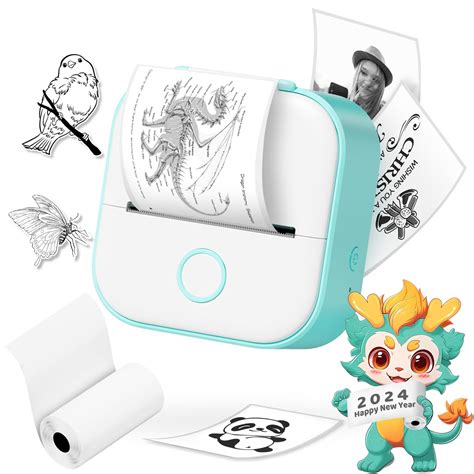 LabelCreate T02 Sticker Printer, Portable Pocket Inkeless Sticker ...