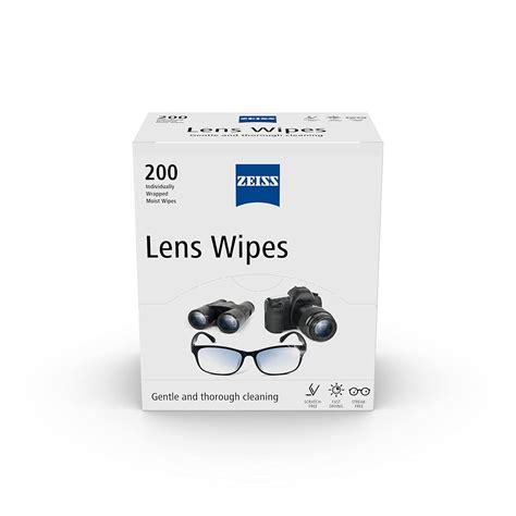 ZEISS Lens Wipes - Pack of 200 : Amazon.in: Electronics