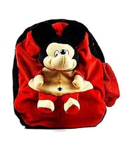 Buy PRACHI TOYS Cute Soft Toy for School Teddy Bag for Kids (Red) at ...