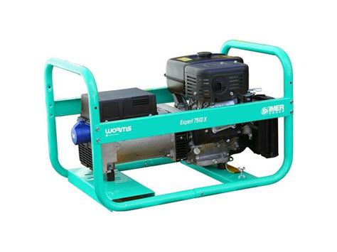 Groupe électrogène monophasé OHC essence EXPERT 7510 X + DIFF - 8,75 ...