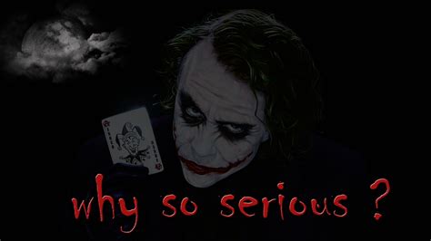 Joker Why So Serious Wallpaper 1920x1080