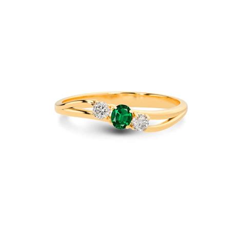 Buy Emerald R1 Panchdhatu Ring on GemsRoot