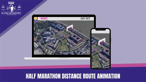 Half Marathon Distance Route Animation - 41th Wizz Air Budapest Half ...