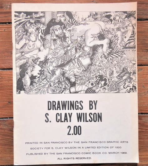 Drawings By S. Clay Wilson da Wilson, S. Clay: Very Good Plus Soft ...