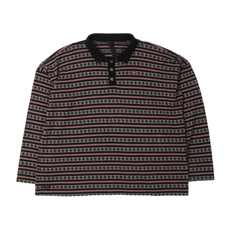 Chrome Hearts Chrome Hearts Matty Boy Chomper Rugby Long Sleeve Polo ...