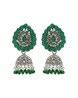 Buy Green Earrings for Women by ASMITTA JEWELLERY Online | Ajio.com