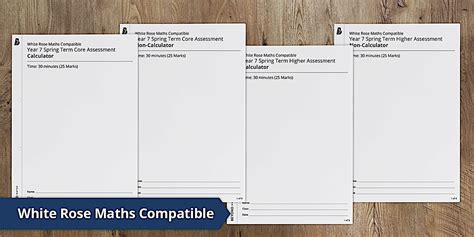 👉 White Rose Maths Year 7 Spring Term Assessment | Beyond