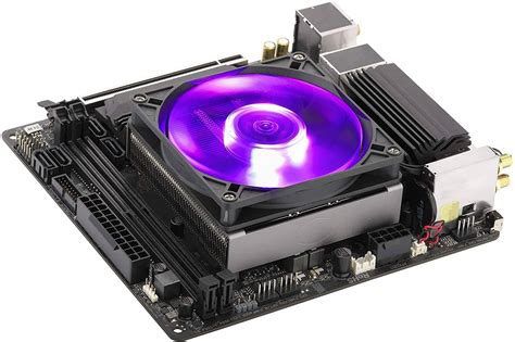 Cooler Master MasterAir G200P low-profile 2heat pipe cooler with RGB fan