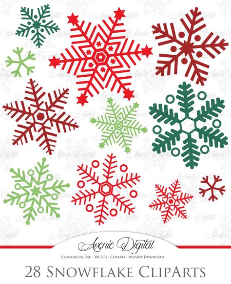 Christmas Snowflake Clipart