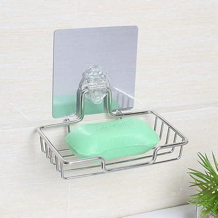 HOKIPO Stainless Steel Magic Sticker Series Self Adhesive Soap Holder ...