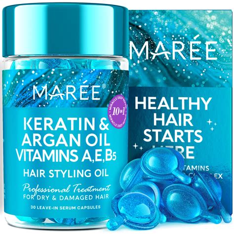 Buy MAREE Hair Styling Oil - No Rinse Conditioner for Frizzy Dry ...