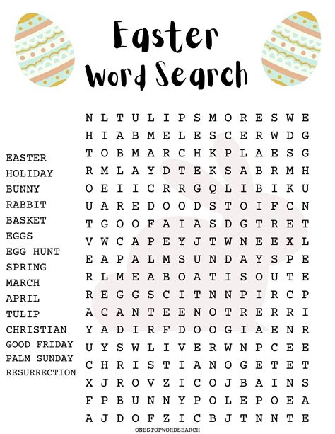 Easter Printable Worksheets Puzzles - Puzzle Worksheets Printable