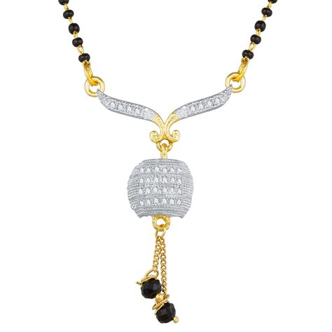 Buy The Luxor Ethnic Traditional Gold Plated American Diamond Stylish ...