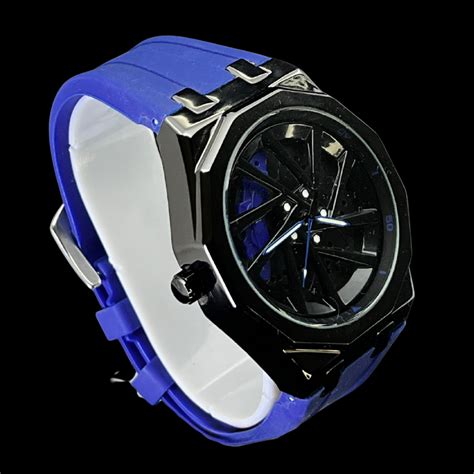 RS5 OCTA BLUE WITH BLUE BRAKE CALLIPERS | Gyro Watch – ZENMO