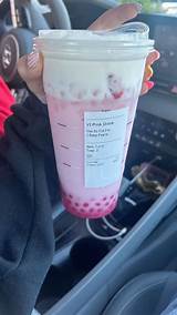 starbucks pink drink raspberry pearls and sweet cream cold foam venti ...