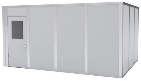 PORTA-KING, 16 ft x 12 ft x 8 ft, 4 Walls, Modular In-Plant Office ...