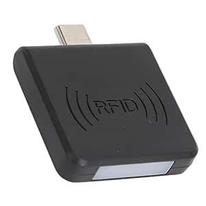 Type C IC RFID Reader, 13.56Mhz Portable Contactless Smart Card Reader ...