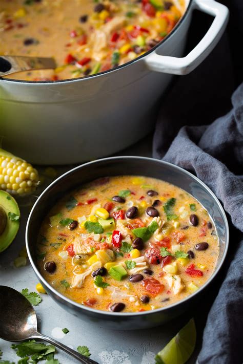Creamy Mexican Corn Chowder - Cooking Classy