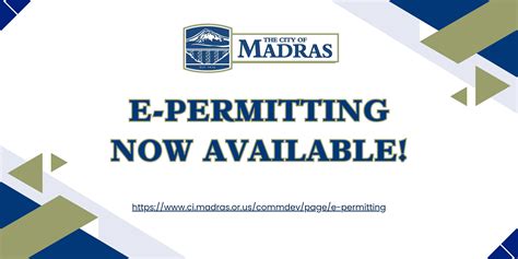 E-Permitting | Madras OR