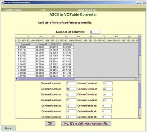 USERGUIDE FOR “ASCII & FITS TO VOTable CONVERTER”