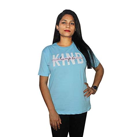 Buy Unisex Graphic Designed T-Shirts (XX-Large) Sky Blue at Amazon.in
