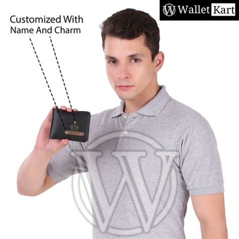 Personalized Men's Wallet with Name & Charm – WalletKart.in