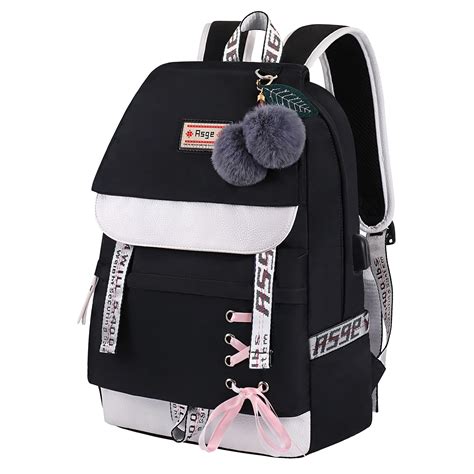 Buy AsgeGirls Backpack School Bags for Girls Nylon Waterproof College ...