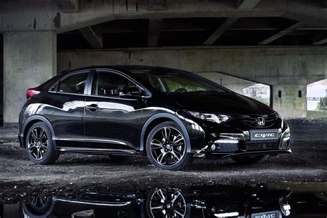 Black Honda Civic Hatchback