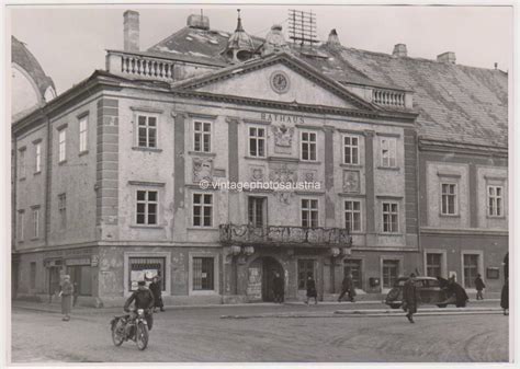 Foto zerstörtes Wiener Neustadt Rathaus anonym 1945 - Wiener Werkstätte ...