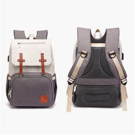 Caramello Smart Diaper Bag For Moms With Water-Resistant Material