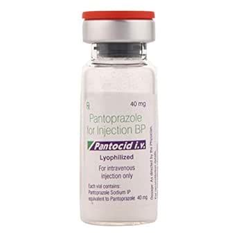 Pantocid I.V. - Vial of 40mg Injection : Amazon.in: Health & Personal Care