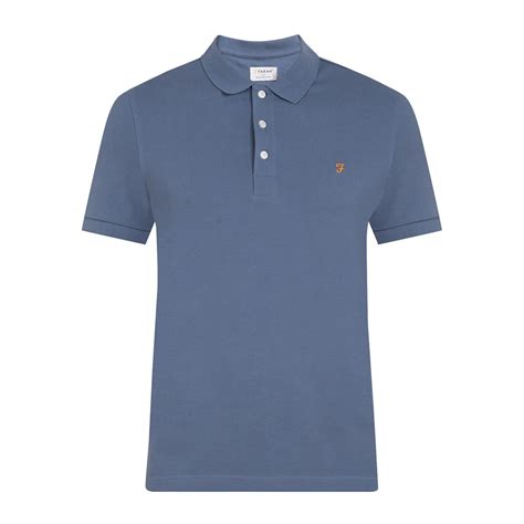 Buy Men Blue Solid Polo Polos Online - 906219 | The Collective