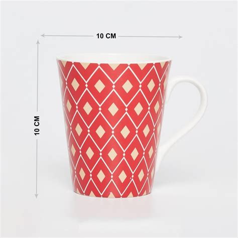 Buy Mandarin Printed Bone China Mugs - Set of 3 from Home Centre at ...