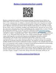 Image result for Communication Essay Introduction Sample