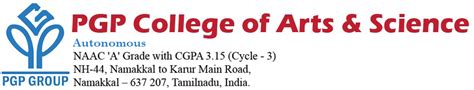 PGP College Of Arts & Science