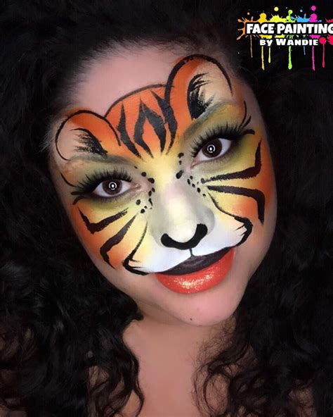 Tiger Face Paint Halloween